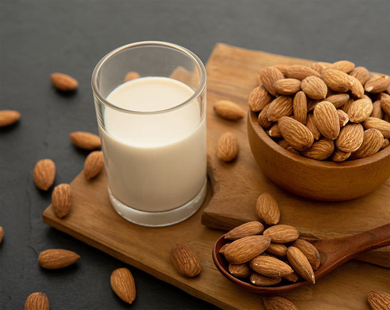 almond milk with almond butter for promoting healthy sleep patterns