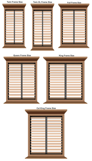 types of bed frames