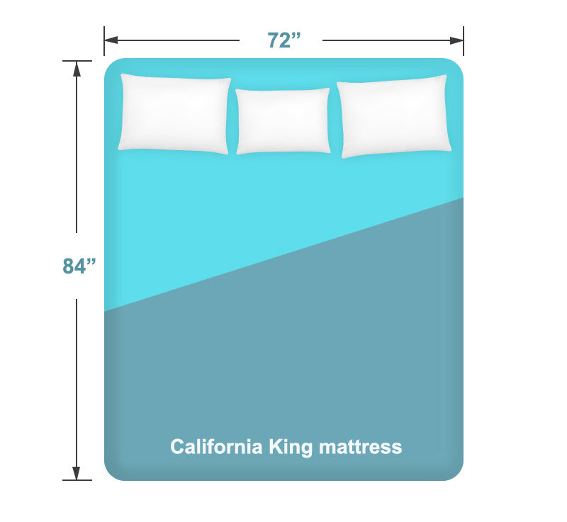 california king bed dimensions