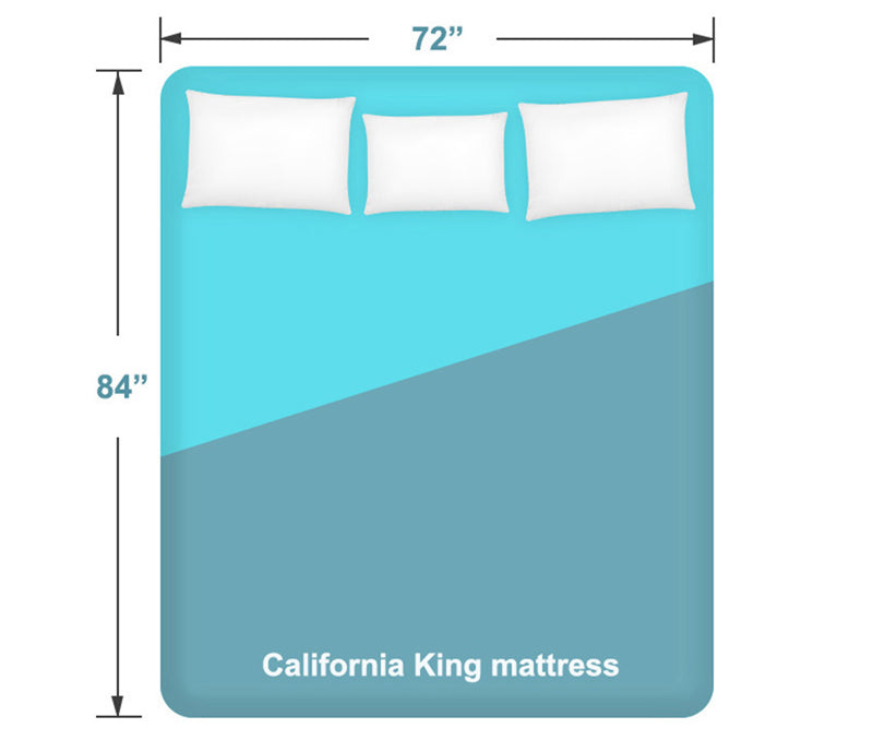 california king bed dimensions