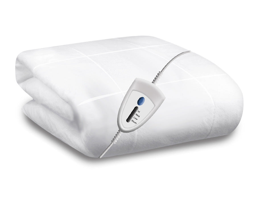 Can you use a heated pad on a mattress topper?