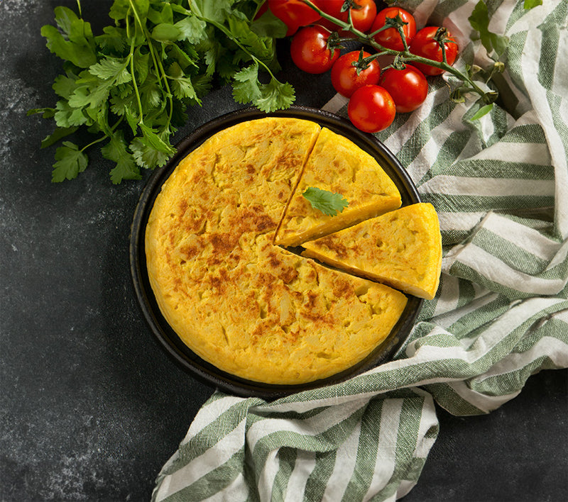 classic veggie frittata for breakfast