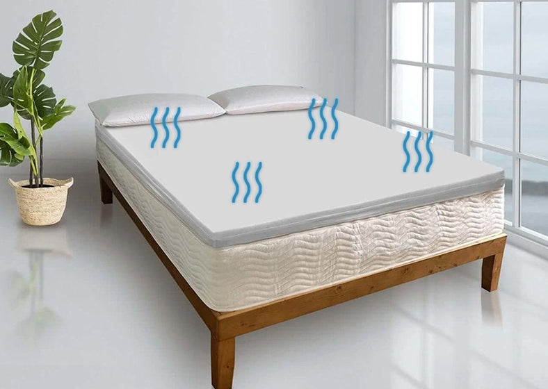 athletes should go for a mattress topper with natural cooling technology