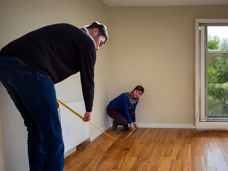 measuring bedroom space