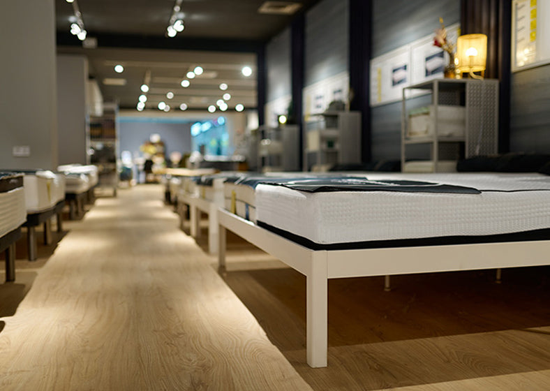 online vs in-store mattress shopping