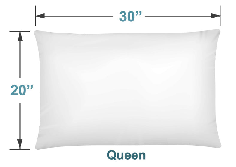 queen pillow size