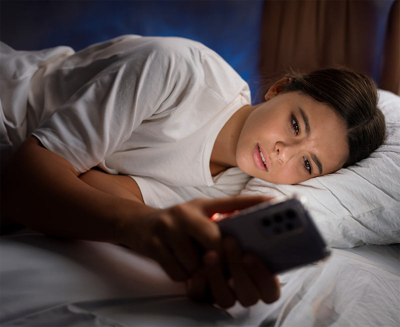 screen time before bed can result in sleep disruption