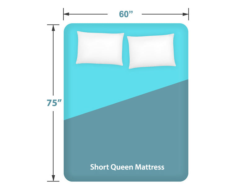 short queen mattress dimensions