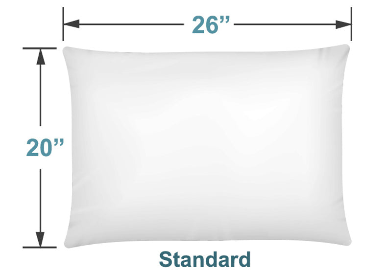 standard pillow size