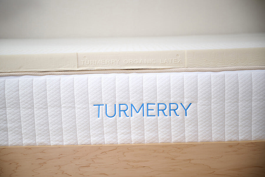 Turmerry latex mattress topper