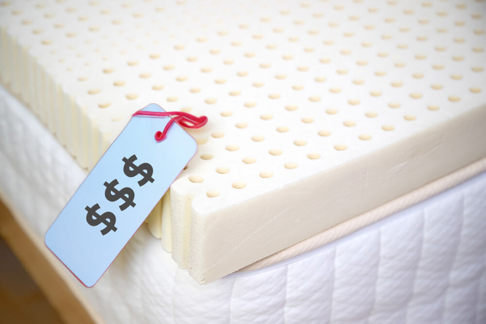 How much does a bed topper cost?