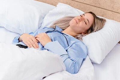 Natural latex mattress that relieves pressure points