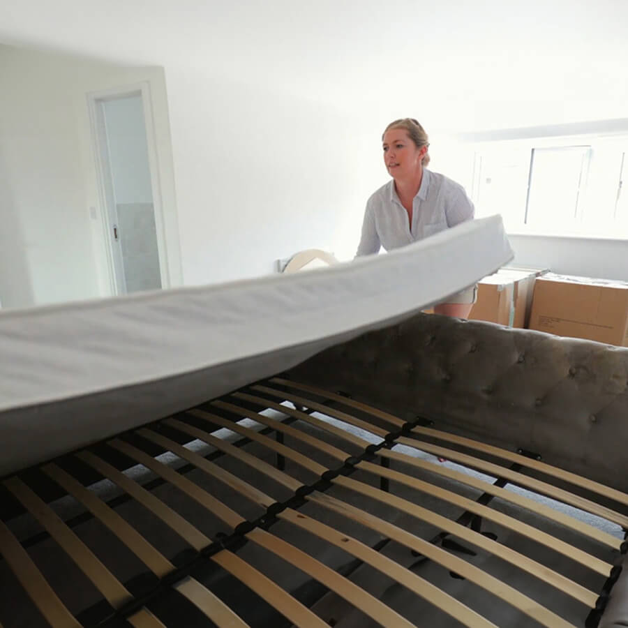 Rotating mattress after first night for comfy softness and durable life