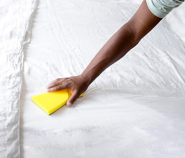 Spot cleaning adaptive foam mattress