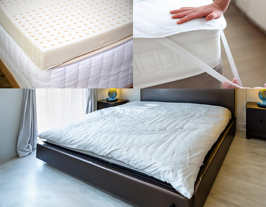 Twin mattress toppers vs pads vs protectors for pain relief