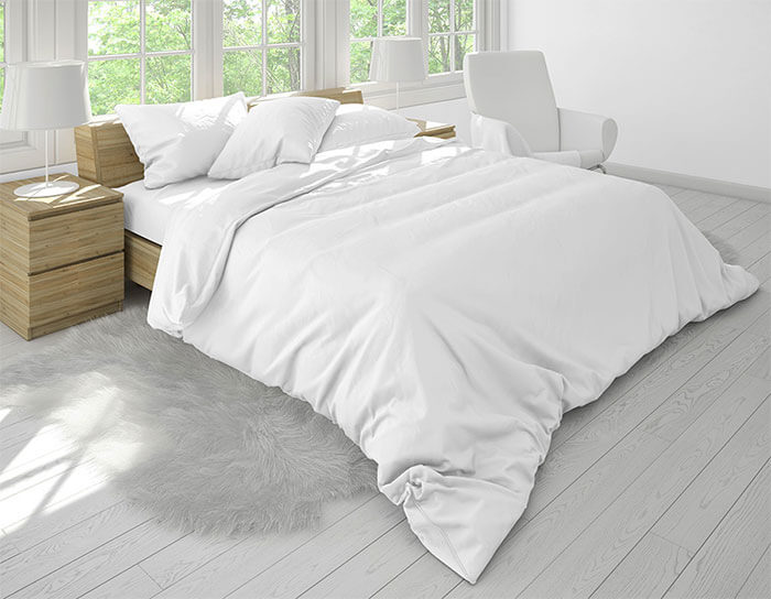 Made in USA Heavy Weight Natural Wool Comforter