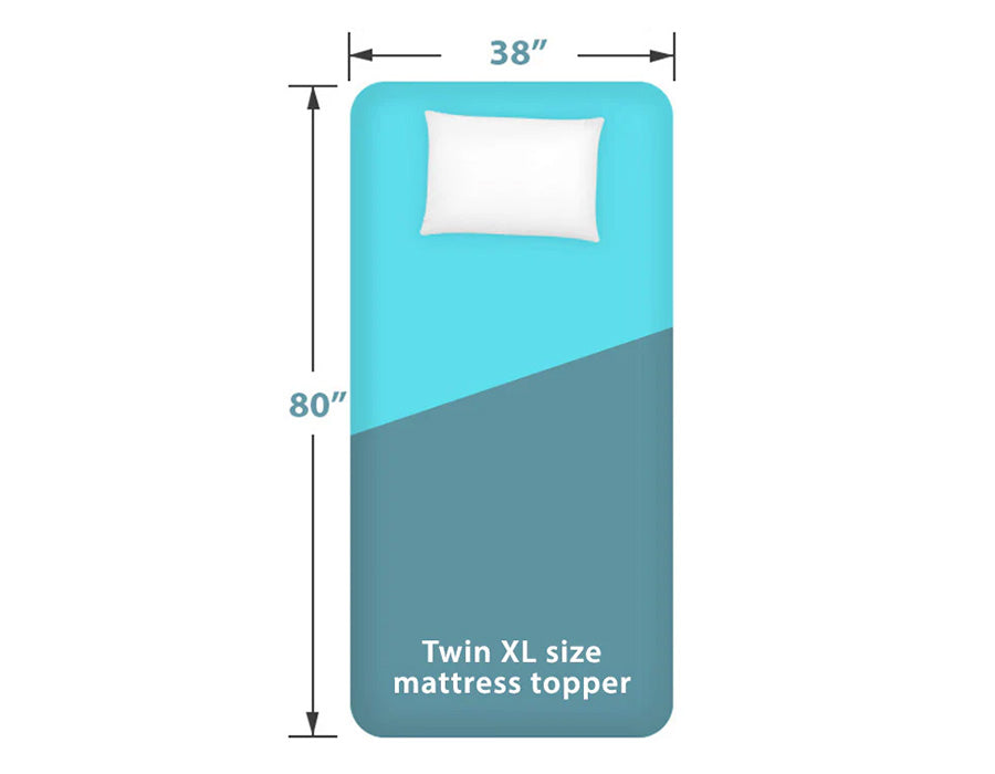 Twin XL Size Mattress Topper