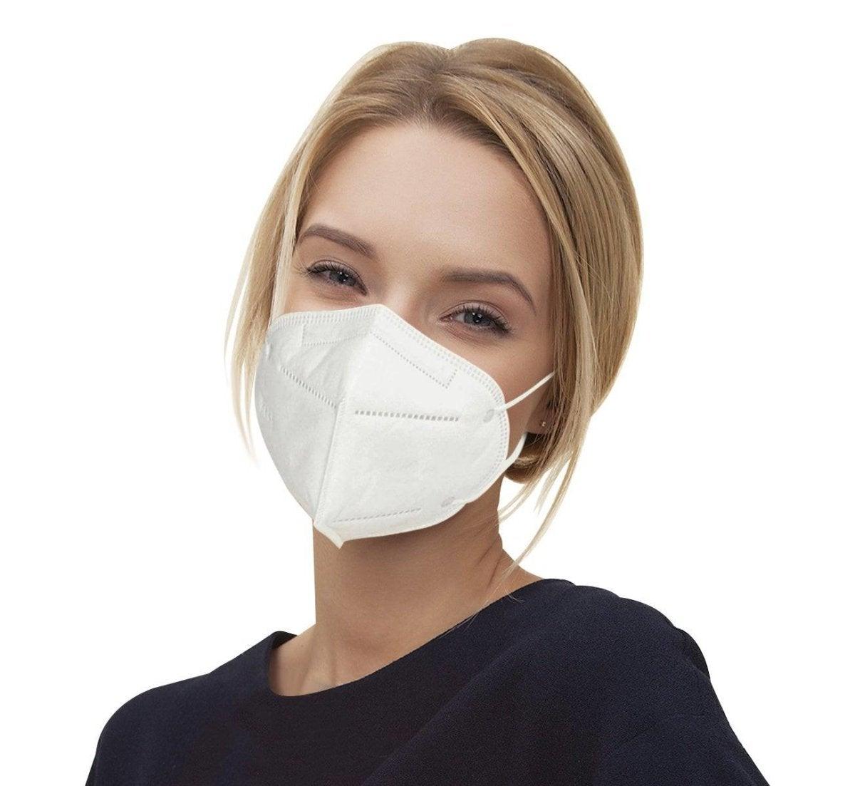 Kn95 Face Mask Disposable 5 Layer Respirator Mask