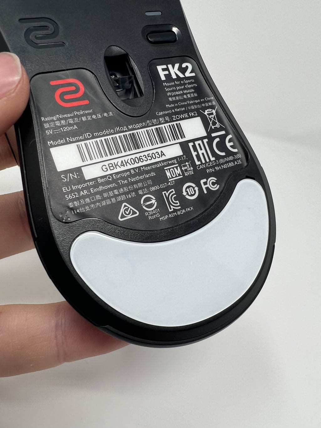 zowie fk2 feet