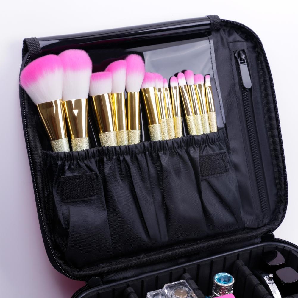 small train case makeup bolsa