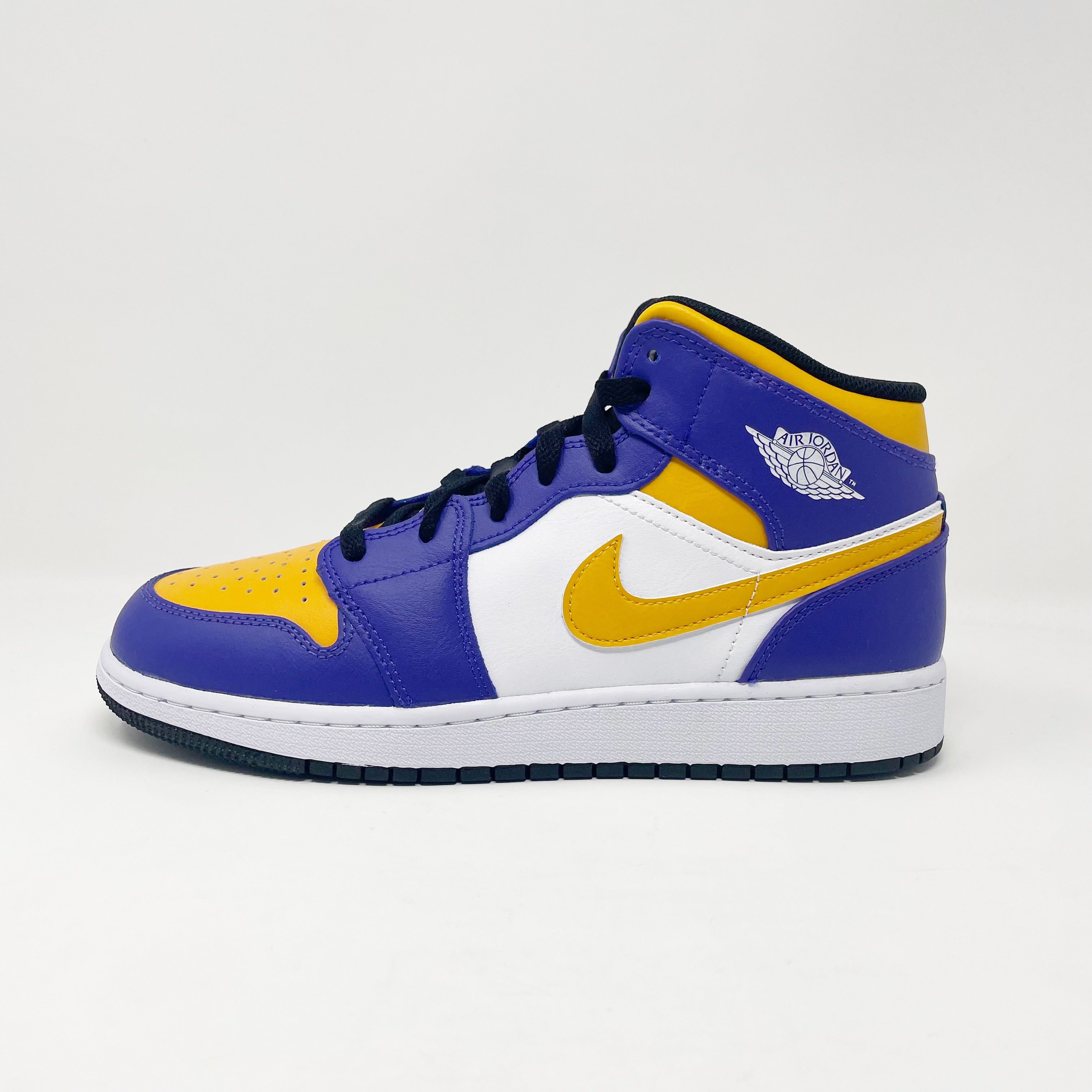 nike jordan 1 mid lakers