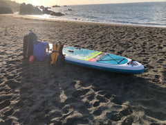 Dry Bags ready for SUP tour