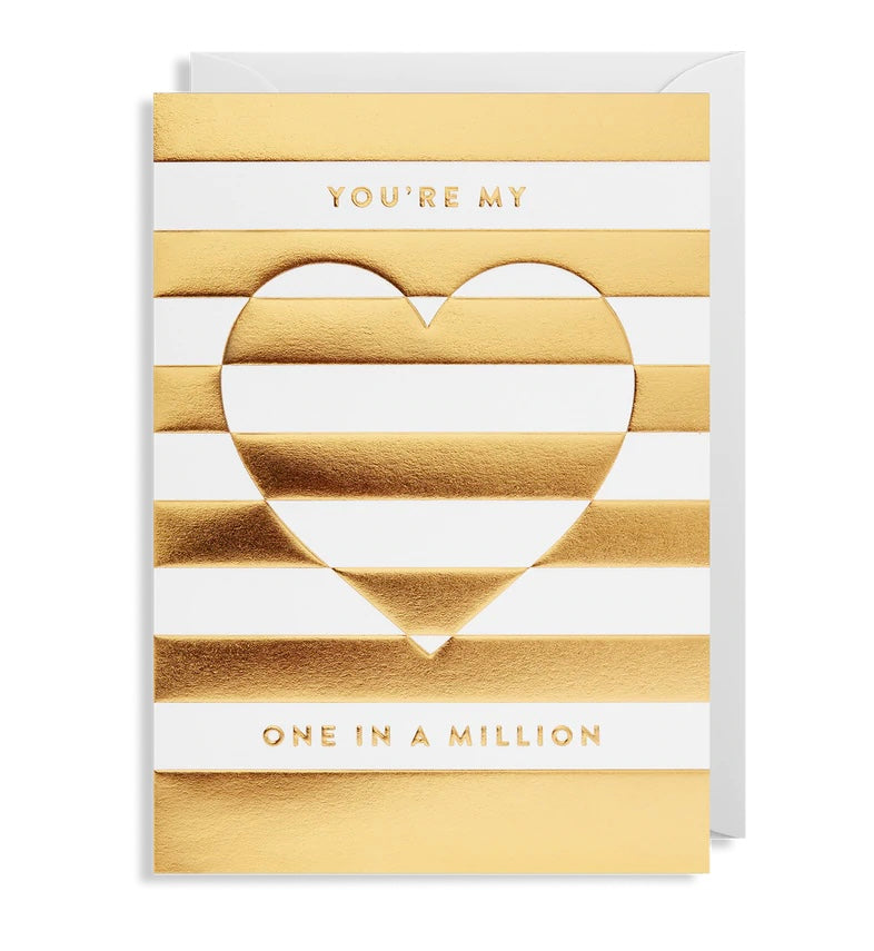 You’re My One In A Million Greeting Card