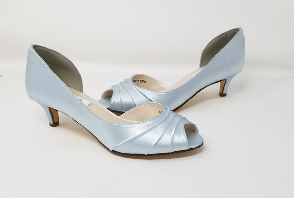 baby blue wedding shoes