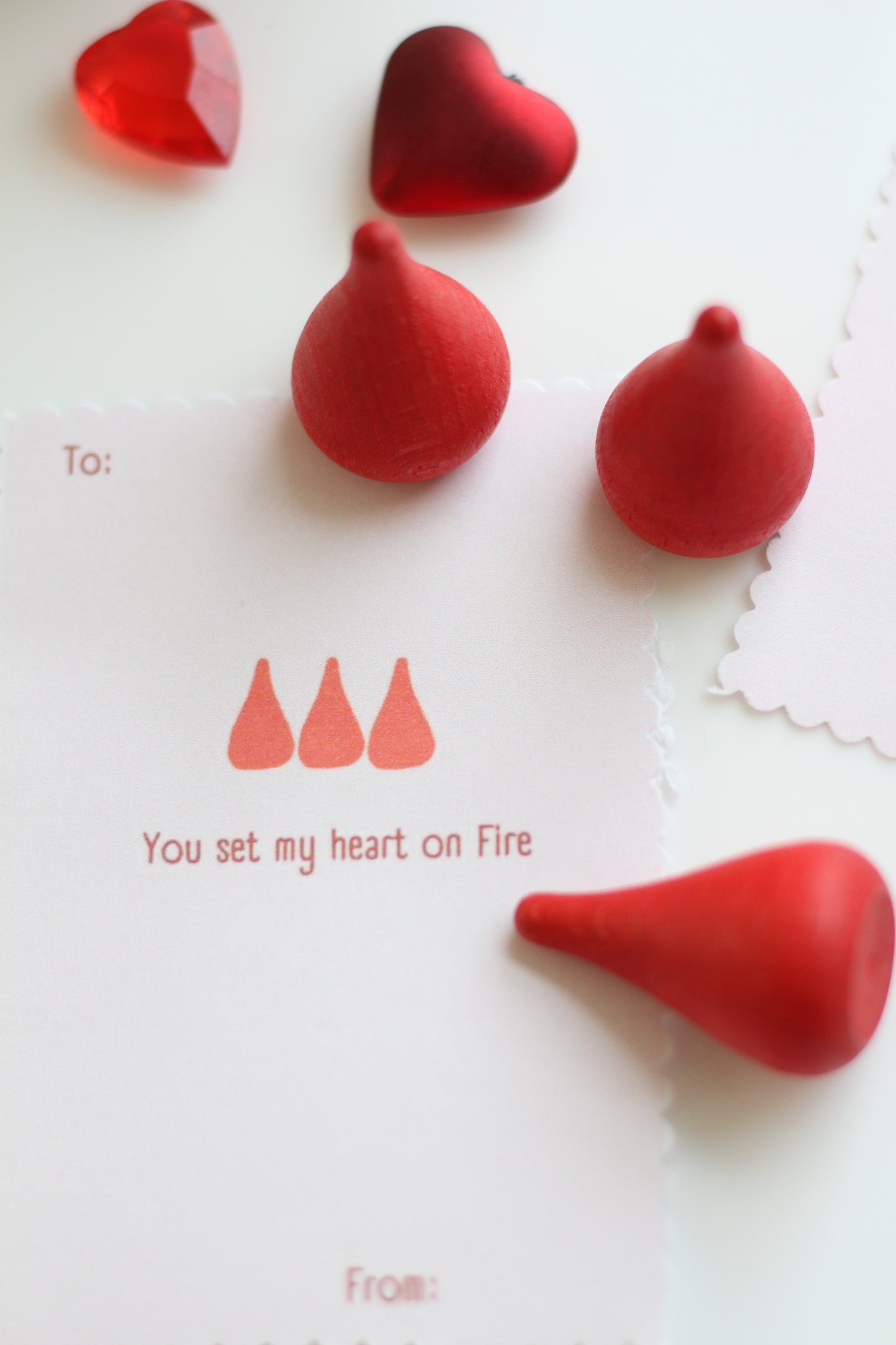 Wood Toy Themed Valentines | Instant Download