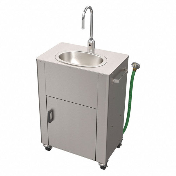 PolyJohn Heated Bravo Dual Station Portable Sink - Warm Water –  allportablesinks