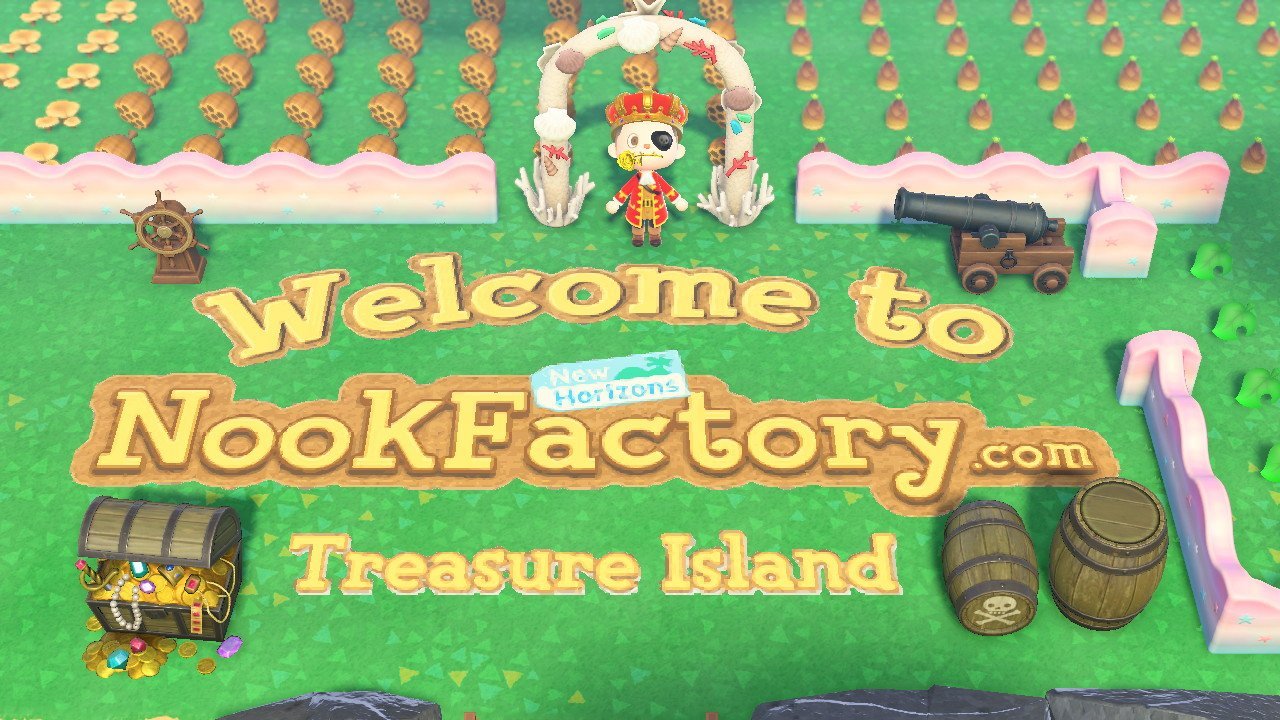 animal crossing treasure island