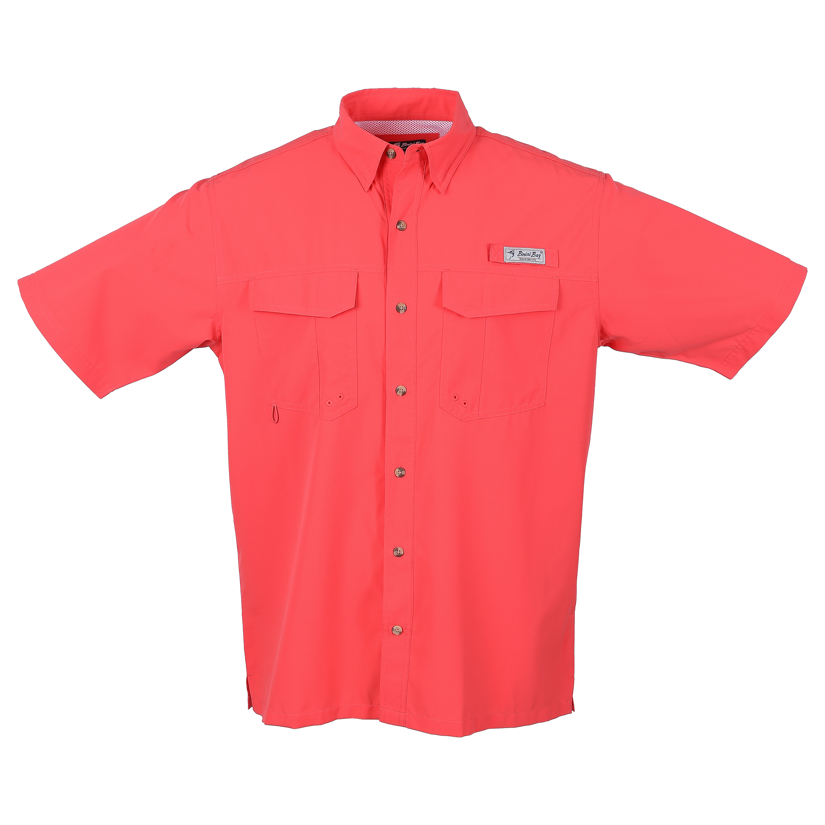 Bimini Flats V Men's Short Sleeve Shirt Featuring BloodGuard Plus