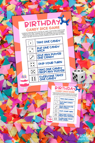 Super Fun Editable Gift Exchange Dice Game Printable - All Occasions! –  Frugal Coupon Living