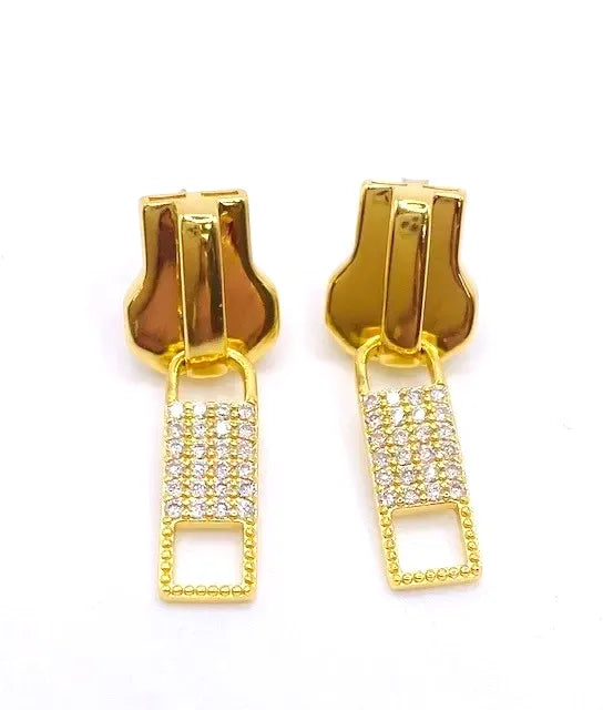 Allison Avery Zipper Studs