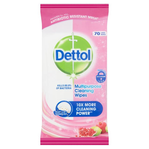 Dettol Multi Purpose Citrus Wipes 105s Sheets Just Antibacterial