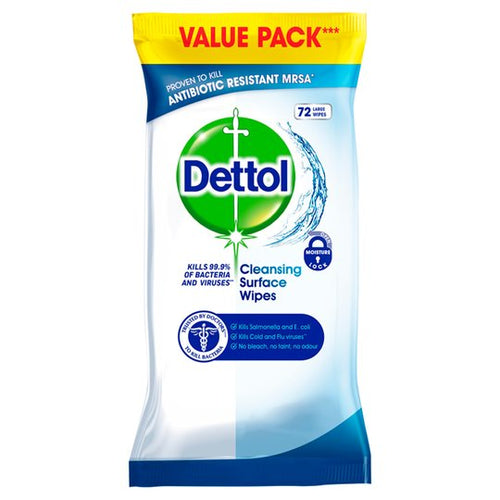 Dettol Multi Purpose Citrus Wipes 105s Sheets Just Antibacterial