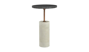 Dusk Accent Table - Black - Curated By Norwood