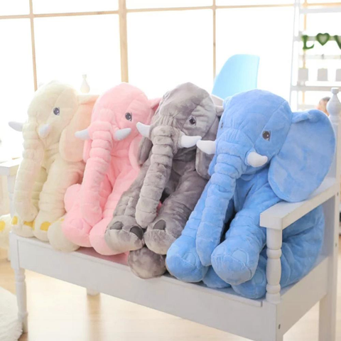 adorable elephant plush toy pillow