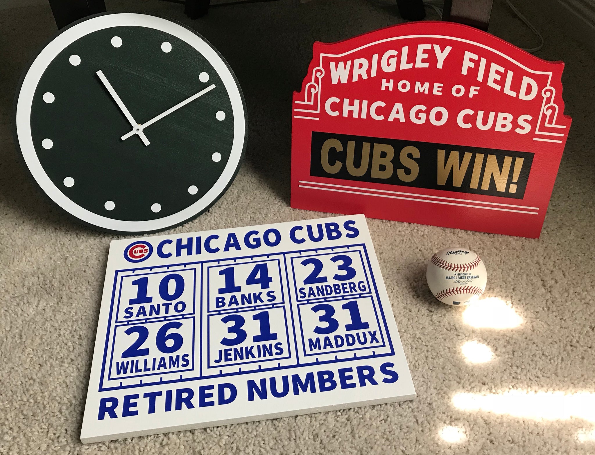 chicago cubs retired numbers