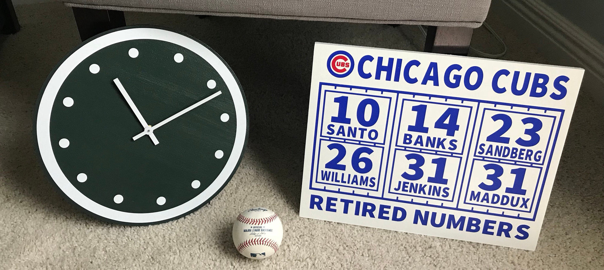 chicago cubs retired numbers