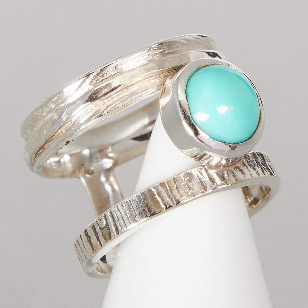 Amazing Sleeping Beauty Turquoise Gemstone 925 Sterling Silver Ring,  Fashion Handmade Jewelry,Nickel Free,Gift for Her