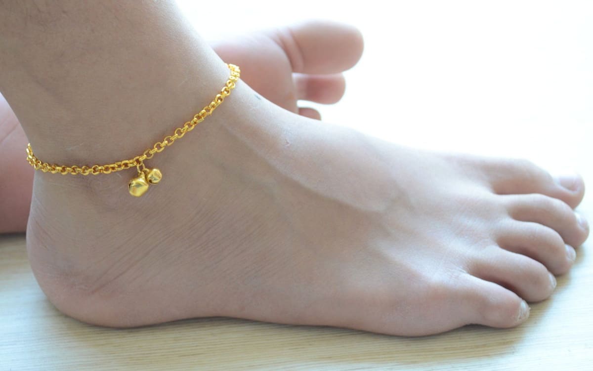Gold anklet bangle  MAM