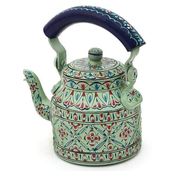 Indian Tea Pot, Tea Set, Tea Kettle, Aluminium Pot, Indian Hand