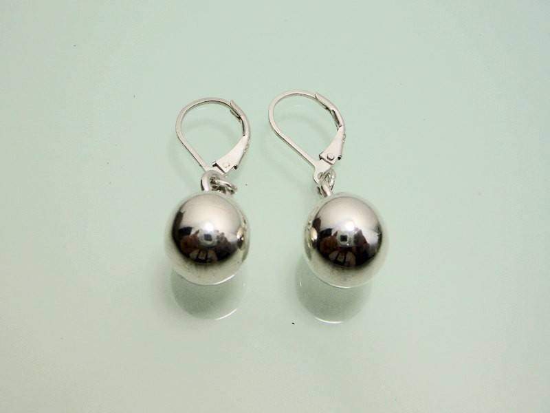 Sterling Silver Three Ornate Ball Drop Earrings  Sonnys Jewellers