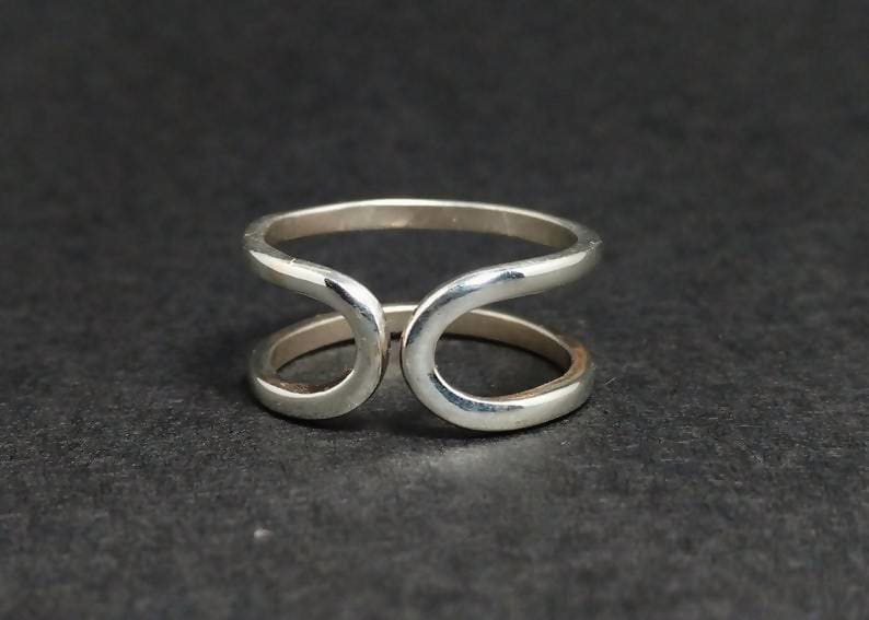 Adjustable Sterling Silver Ring  Sterling Silve Adjustable Ring