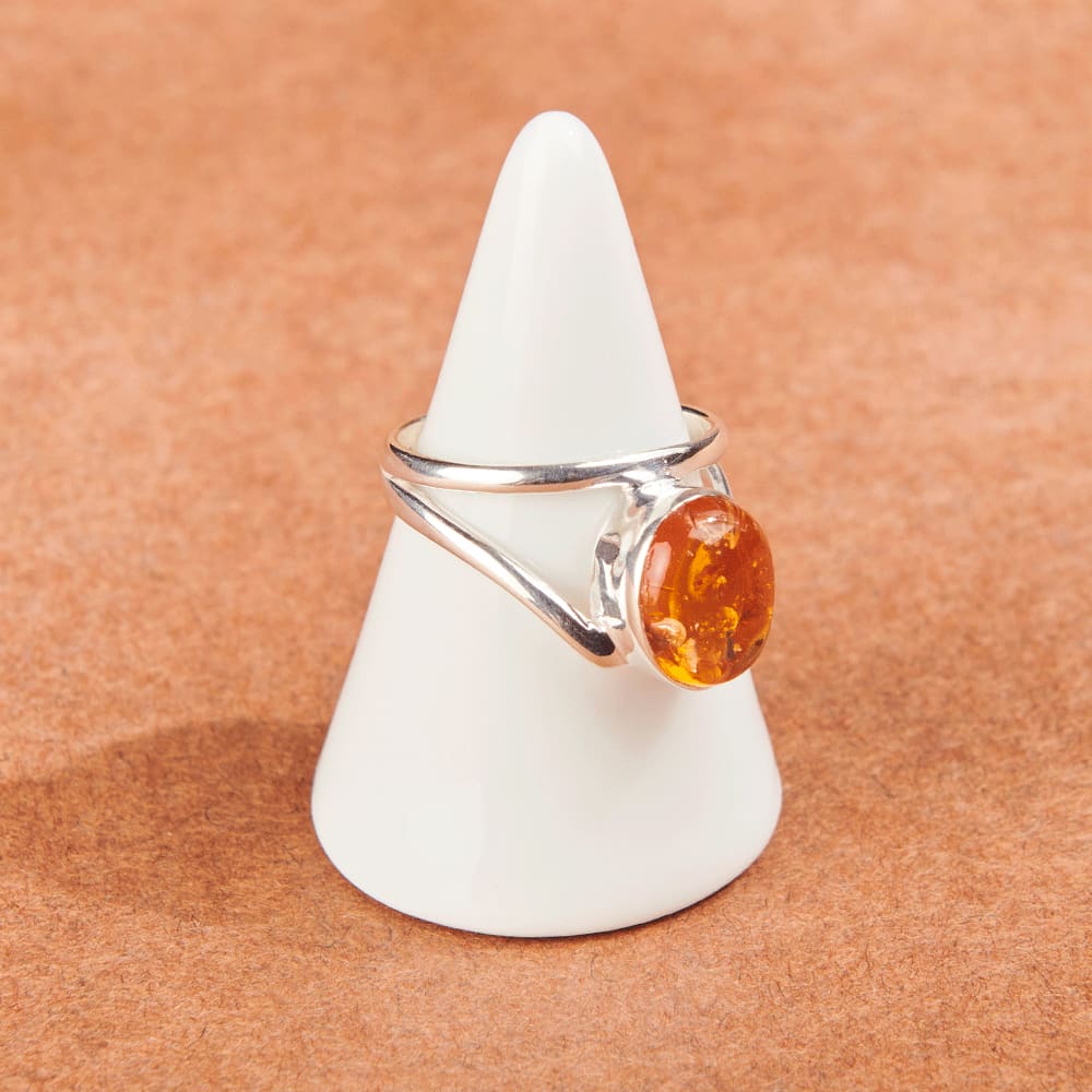 genuine lithuanian baltic amber ring solid 925 sterling silver orange gemstone handmade jewelry nickel free jaipur art jewels discovered 182