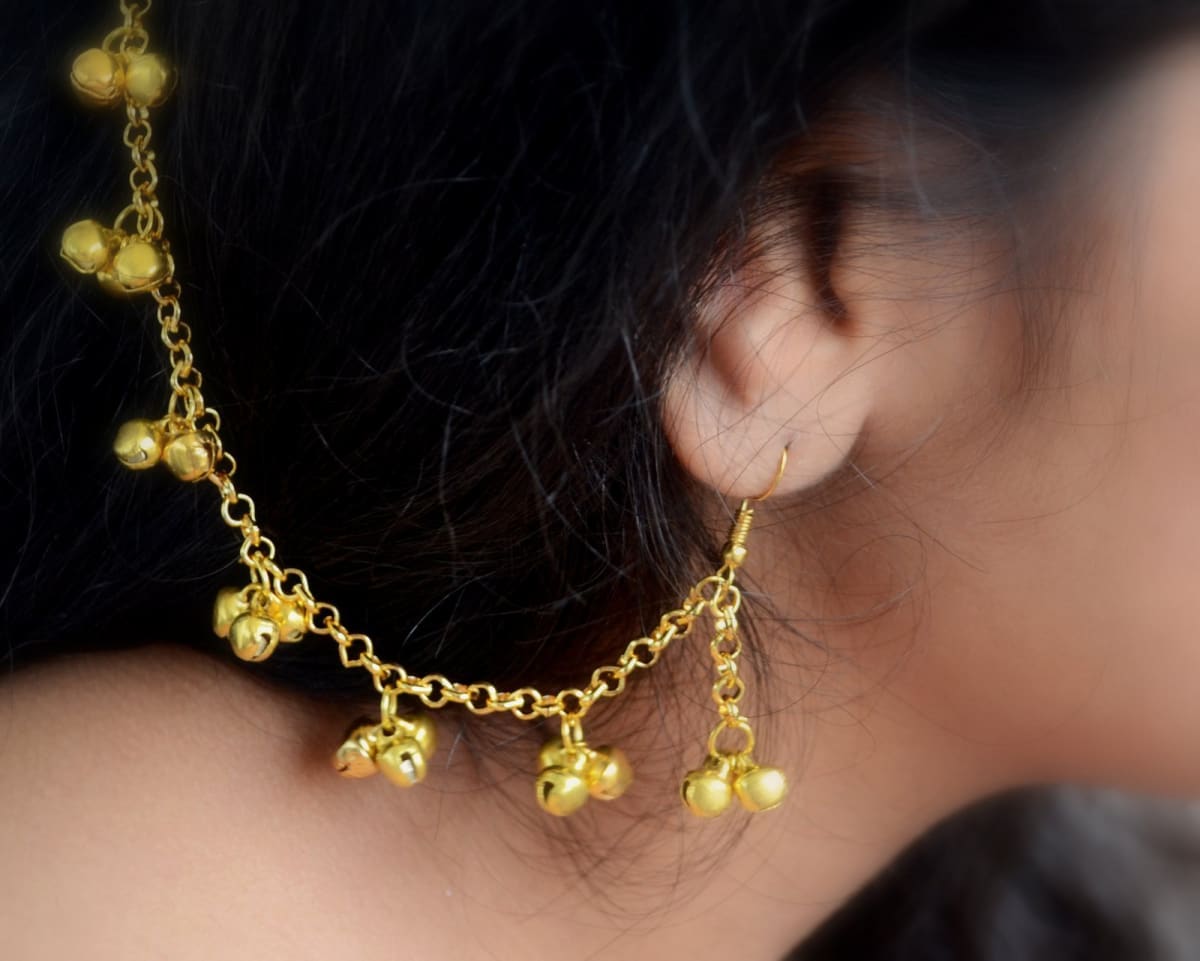 Premium Gold-plated Earcuffs - Jayashri Collection