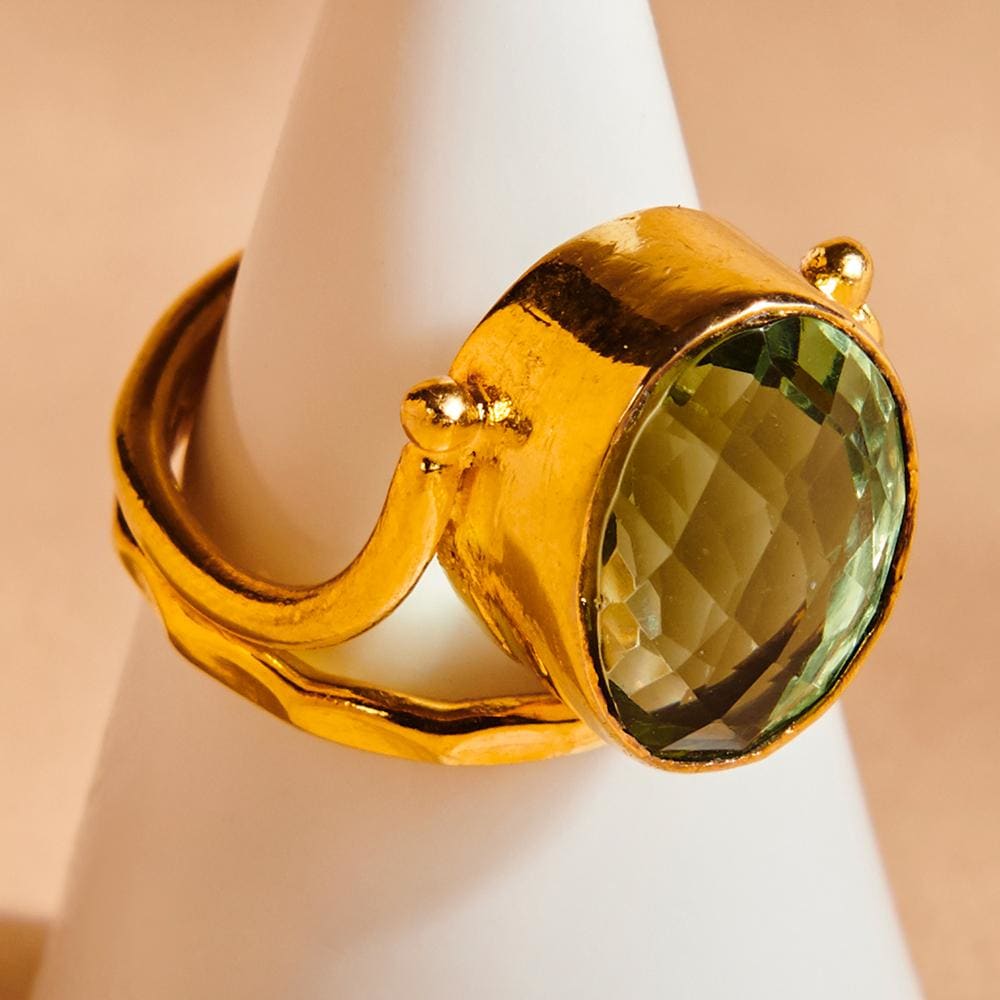 Natural Diamond Handmade 14k Solid Gold Leo Zodiac Ring | Artisan | Wolf &  Badger