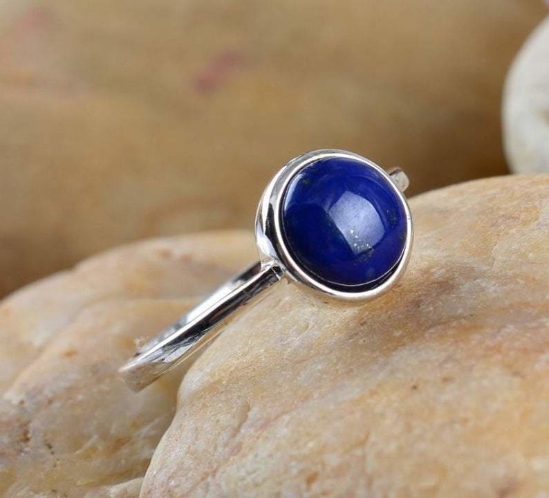 Lapis Lazuli Stone Ring | UrbanBodyJewelry.com