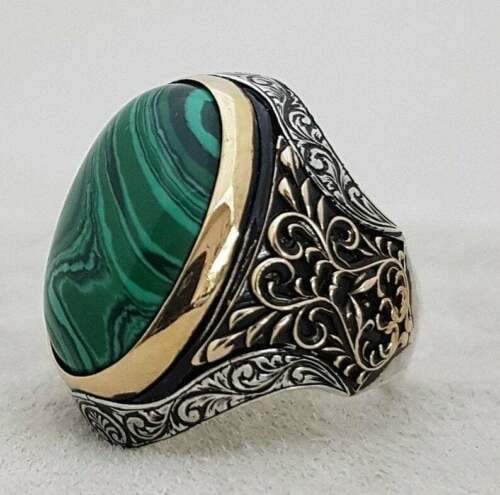 Turquoise Stone Ring for Men